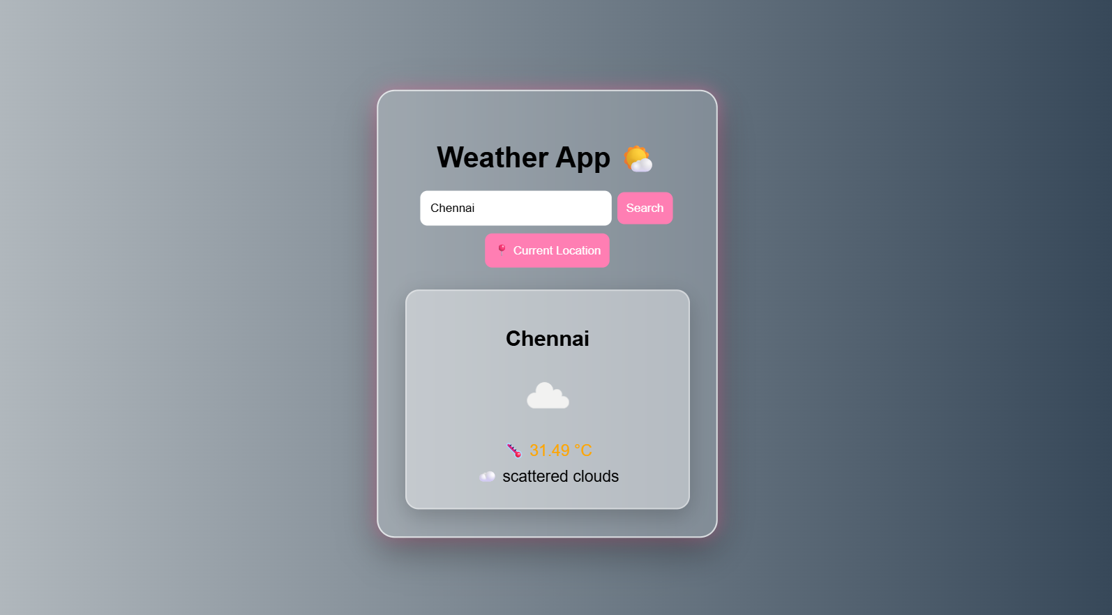Weather App